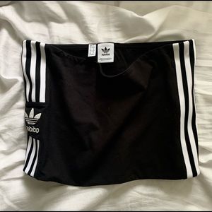 New Black Adidas Tube Top NEVER WORN!
